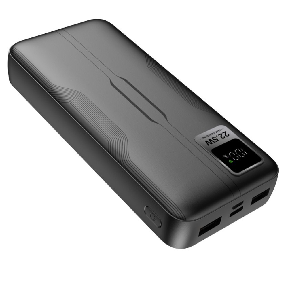 Повербанк Gelius RDS GP-PB302 20000mAh 22.5W QC/PD Black з логотипом Повербанк Gelius RDS GP-PB302 20000mAh 22.5W QC/PD Black з логотипом Фото 3